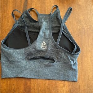 Reebok Women's Gray Sports Bra